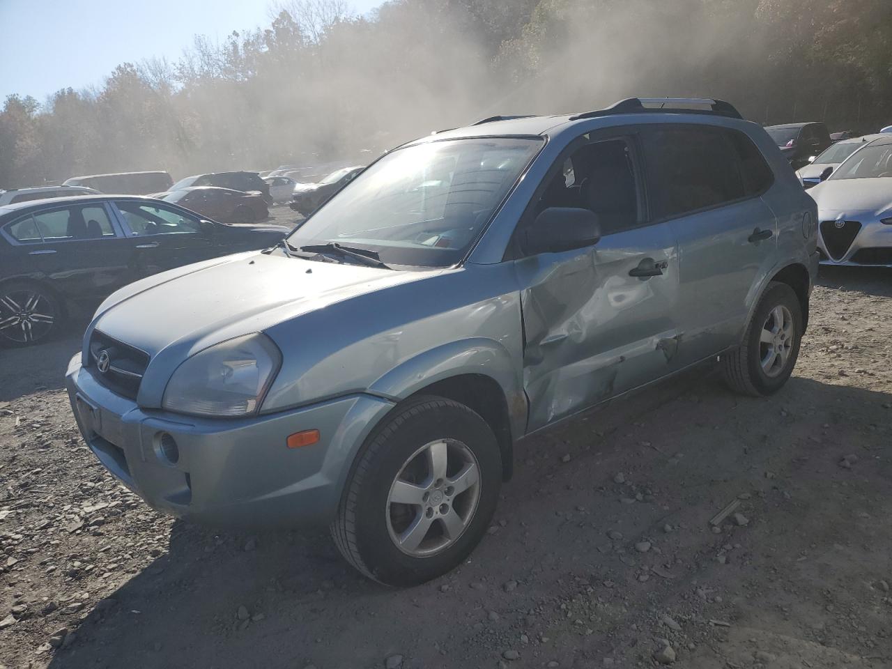 2007 Hyundai Tucson Gls VIN: KM8JM12B87U529322 Lot: 76936004