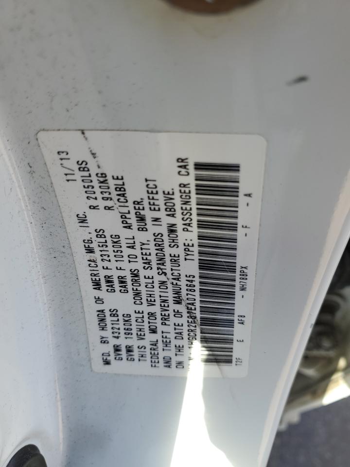 1HGCR2F87EA078645 2014 Honda Accord Exl