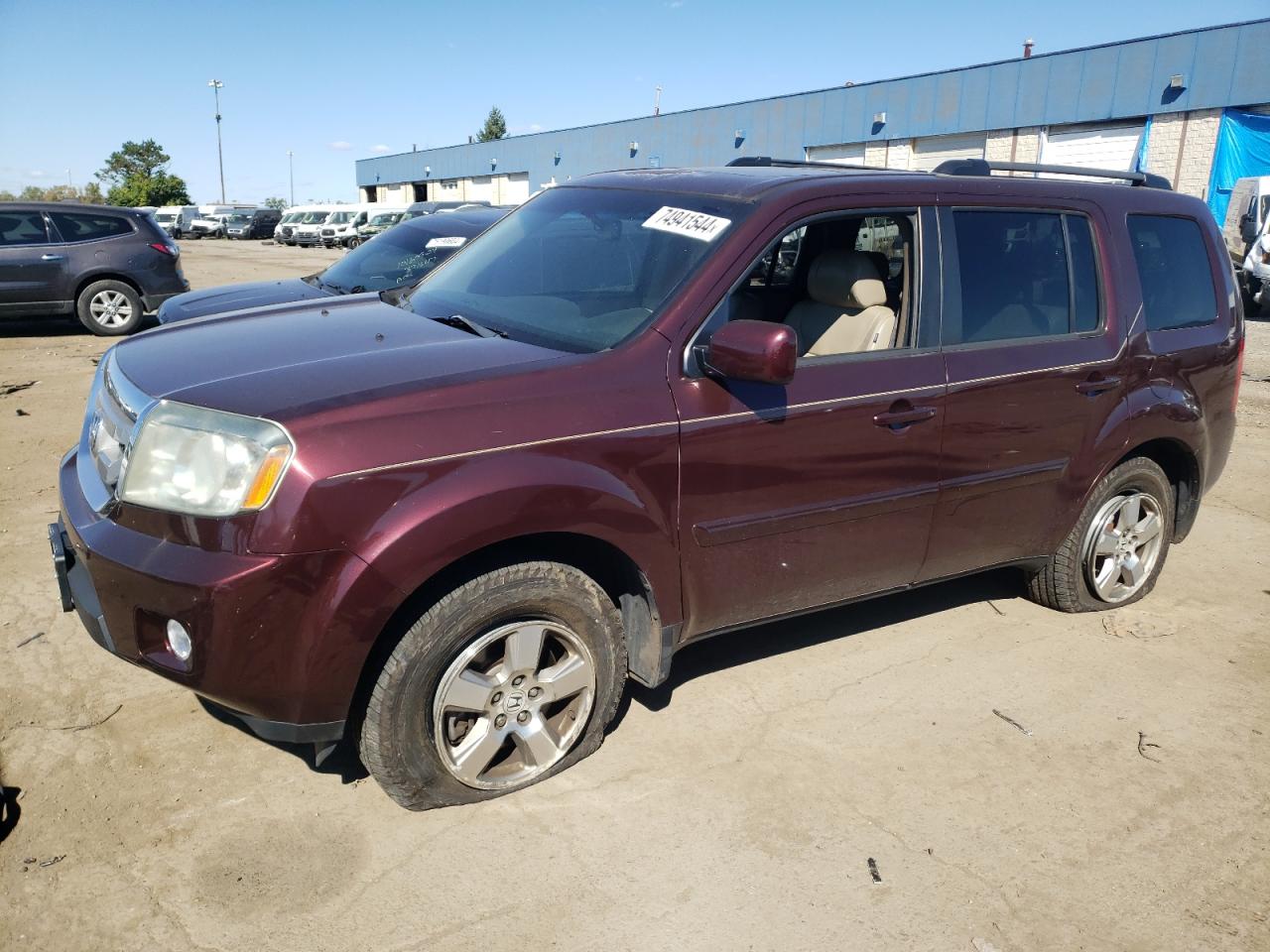 5FNYF3H56BB011138 2011 Honda Pilot Exl