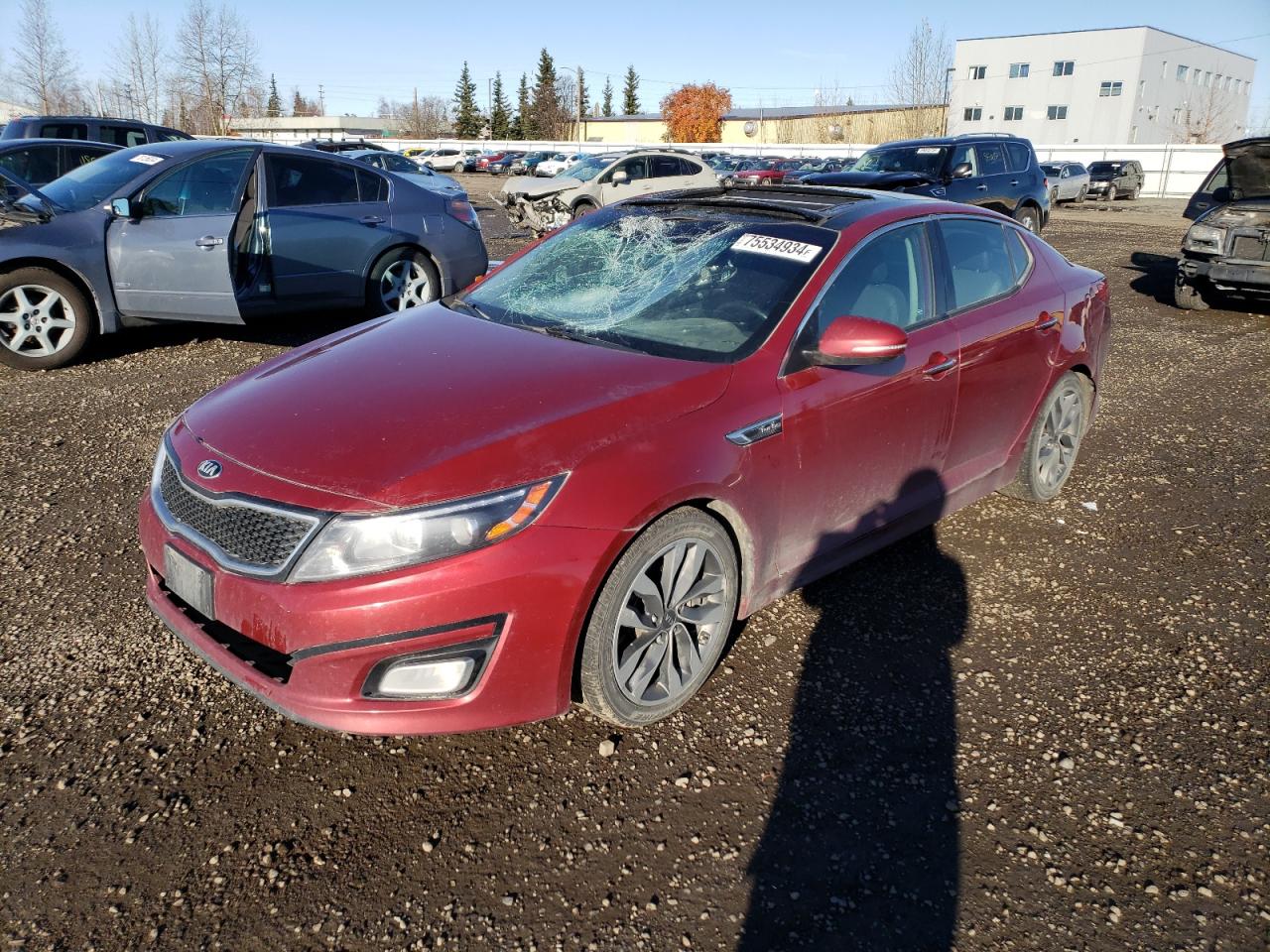 VIN 5XXGR4A63FG508159 2015 KIA OPTIMA no.1