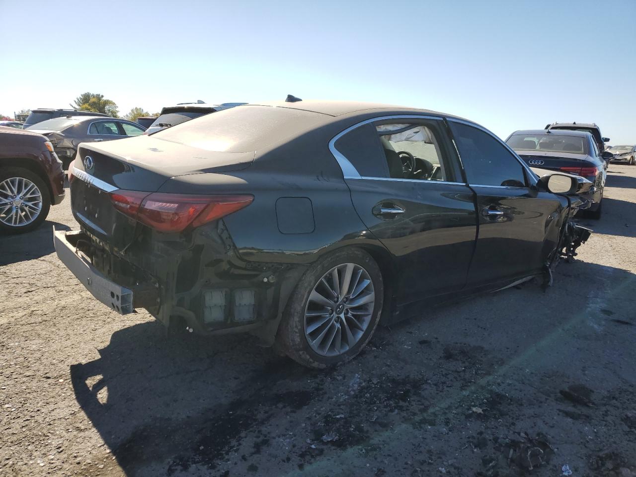 2018 Infiniti Q50 Luxe VIN: JN1EV7AR4JM430138 Lot: 76386514