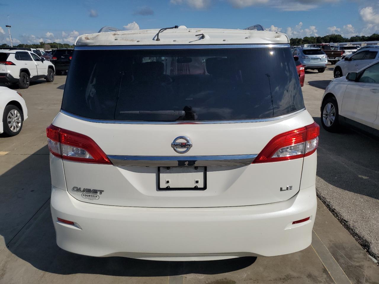 2012 Nissan Quest S VIN: JN8AE2KP7C9043119 Lot: 74419004