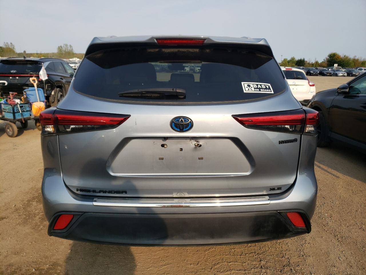 2022 Toyota Highlander Hybrid Xle VIN: 5TDGBRCH3NS060793 Lot: 72519444