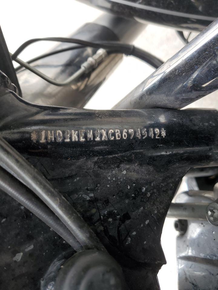 2012 Harley-Davidson Flhtk Electra Glide Ultra Limited VIN: 1HD1KEM1XCB694542 Lot: 75437754