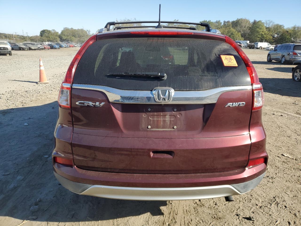 2015 Honda Cr-V Exl VIN: 2HKRM4H74FH665063 Lot: 76717004