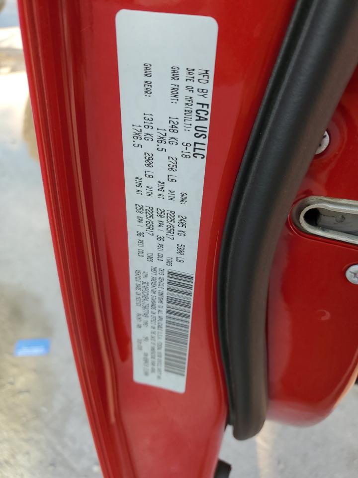 2018 Dodge Journey Se VIN: 3C4PDCAB4JT507749 Lot: 78374244