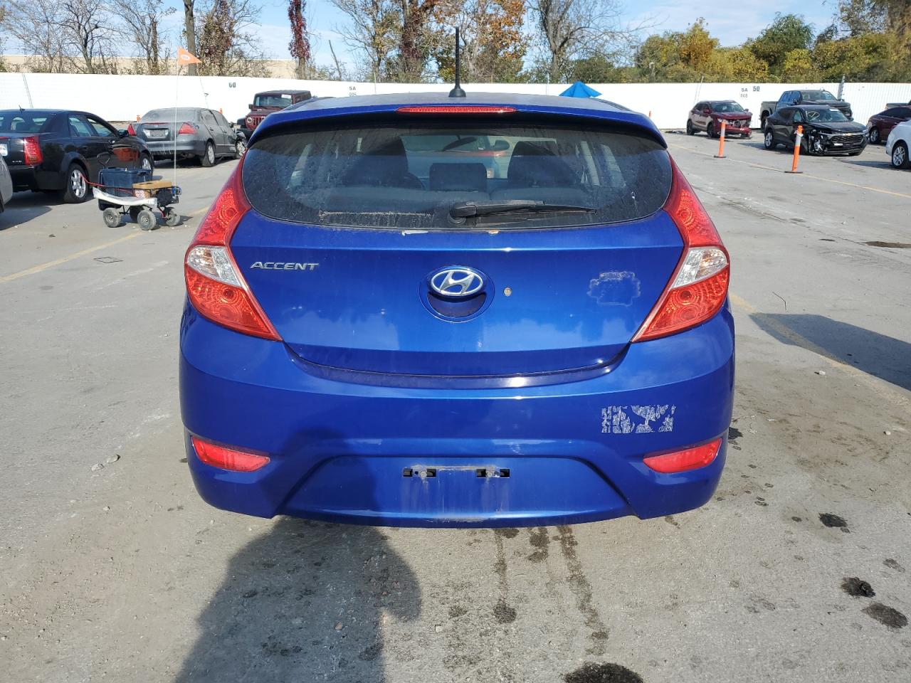 2014 Hyundai Accent Gls VIN: KMHCU5AE9EU163802 Lot: 77647614