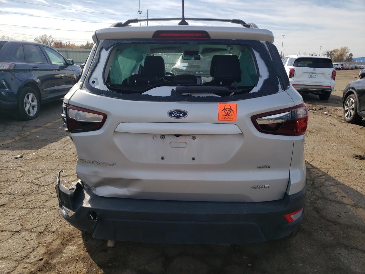 2018 Ford Ecosport Ses VIN: MAJ6P1CL9JC205436 Lot: 76571094