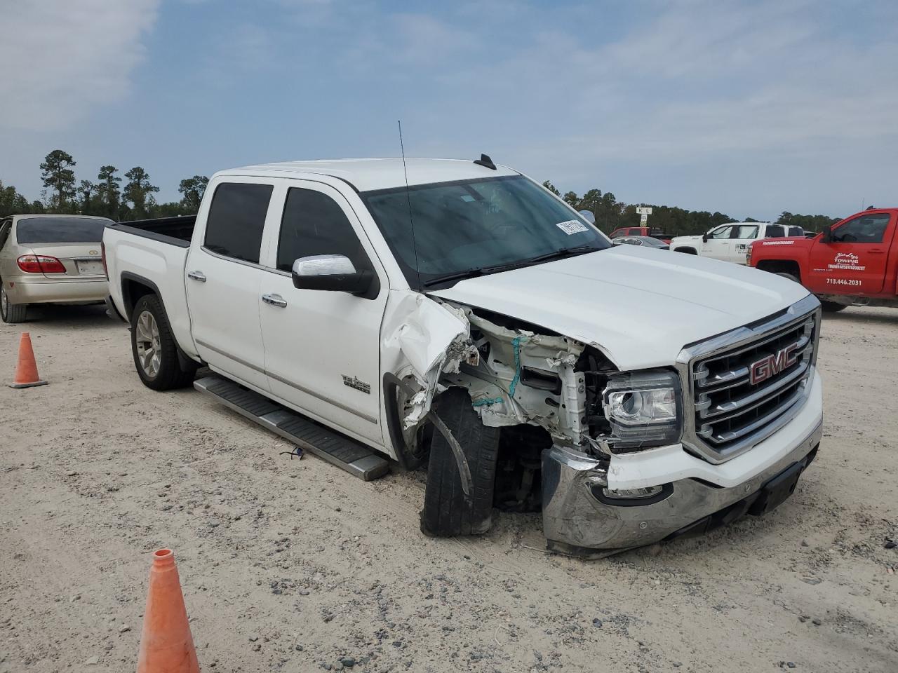 2018 GMC Sierra C1500 Slt VIN: 3GTP1NEC5JG581732 Lot: 76511214