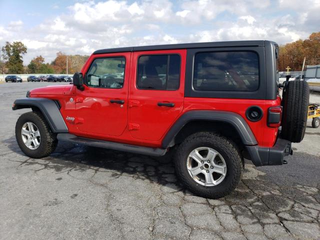  JEEP WRANGLER 2021 Червоний