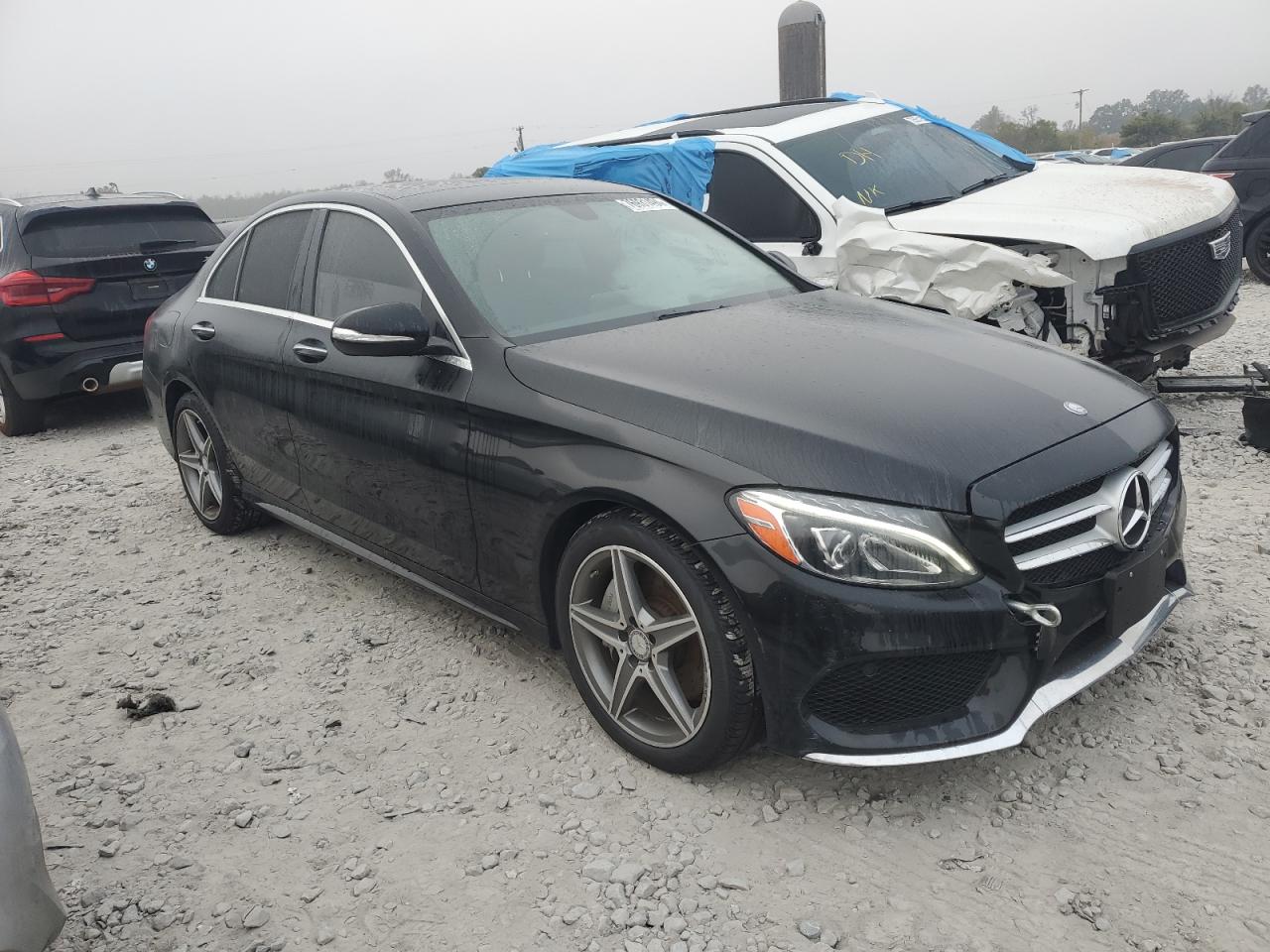 VIN 55SWF4KB6FU028537 2015 MERCEDES-BENZ C-CLASS no.4