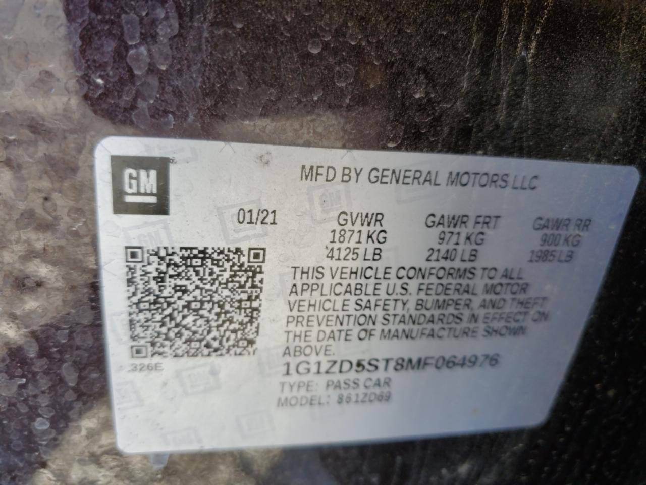 2021 Chevrolet Malibu - Image 12