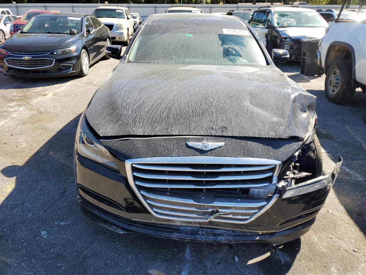 2015 Hyundai Genesis 3.8L VIN: KMHGN4JE7FU019384 Lot: 75303704