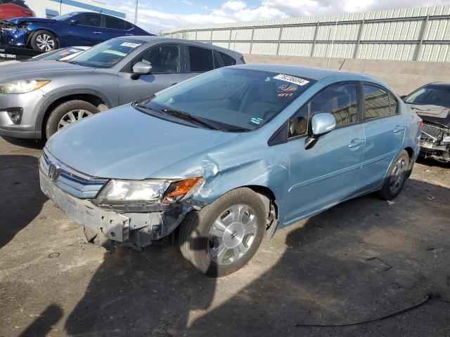 Sedans HONDA CIVIC 2012 Turquoise