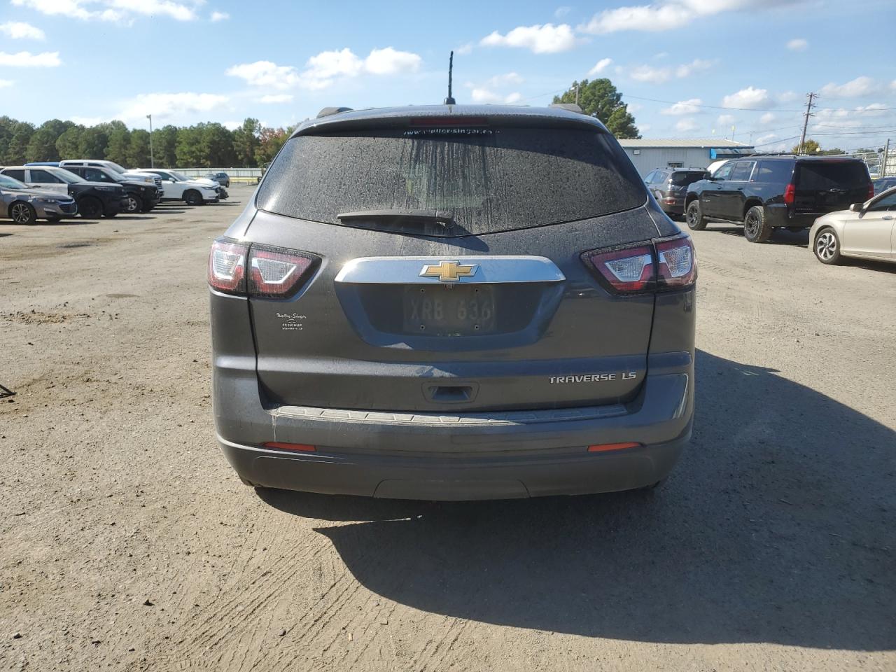 VIN 1GNKRFKD1EJ125521 2014 CHEVROLET TRAVERSE no.6