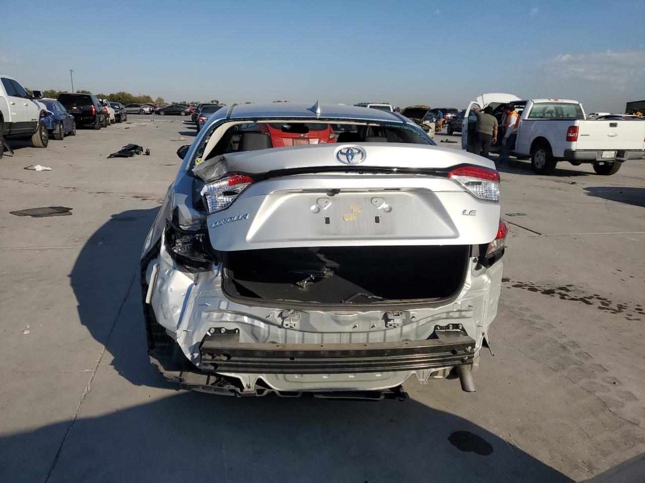 2020 Toyota Corolla Le VIN: 5YFEPRAE3LP012203 Lot: 78107924