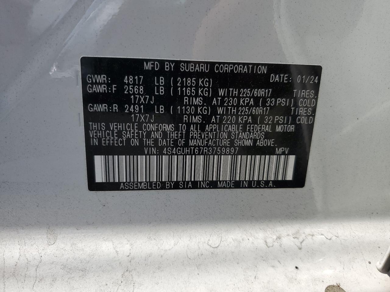 2024 Subaru XV - Image 13