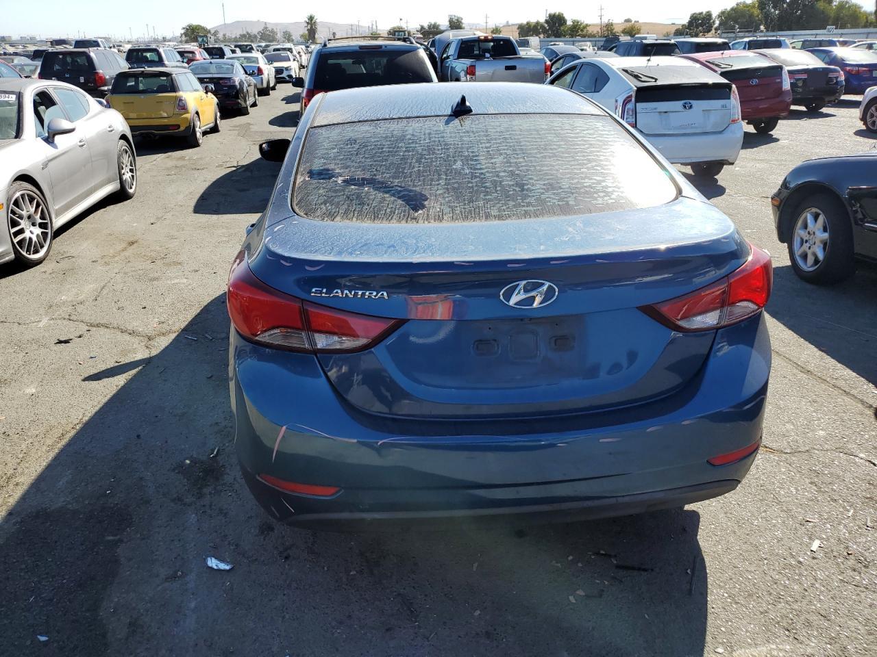 2016 Hyundai Elantra Se VIN: KMHDH4AE6GU605893 Lot: 73554784