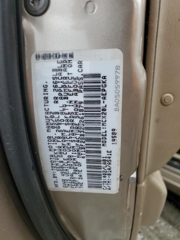 4T1BF28B32U261879 2002 Toyota Avalon Xl