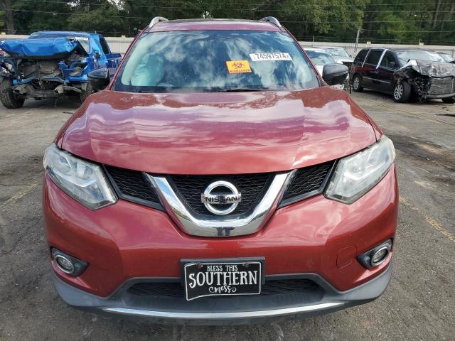  NISSAN ROGUE 2016 Red