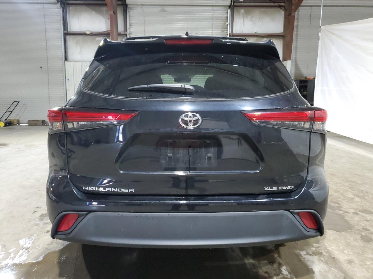 2022 Toyota Highlander Xle VIN: 5TDGZRBH6NS596179 Lot: 78929024