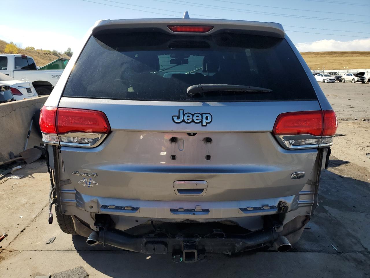 2014 Jeep Grand Cherokee Overland VIN: 1C4RJFCT0EC187131 Lot: 74791554