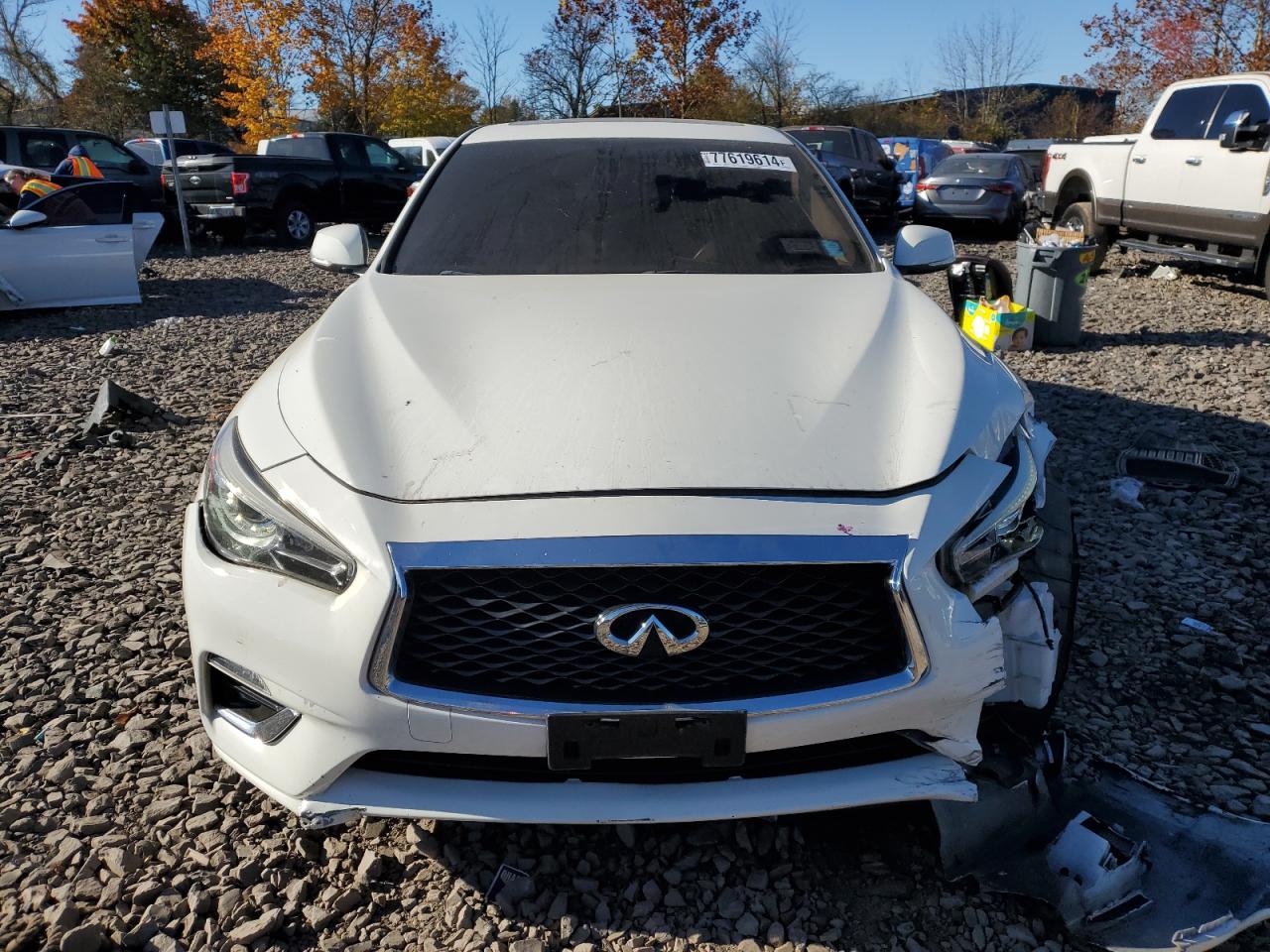 2018 Infiniti Q50 Pure VIN: JN1CV7ARXJM280057 Lot: 77619614