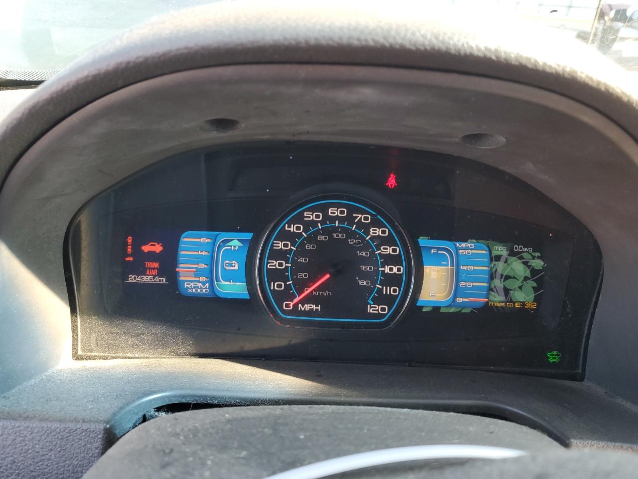 2011 Ford Fusion Hybrid VIN: 3FADP0L37BR282469 Lot: 75014374