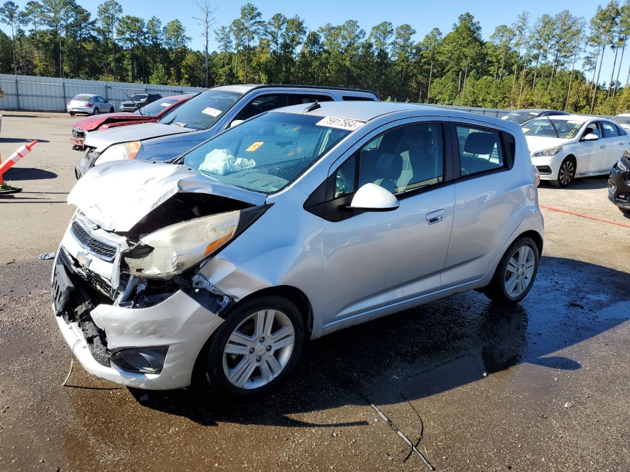 2013 Chevrolet Spark 1Lt VIN: KL8CD6S94DC618015 Lot: 75917564