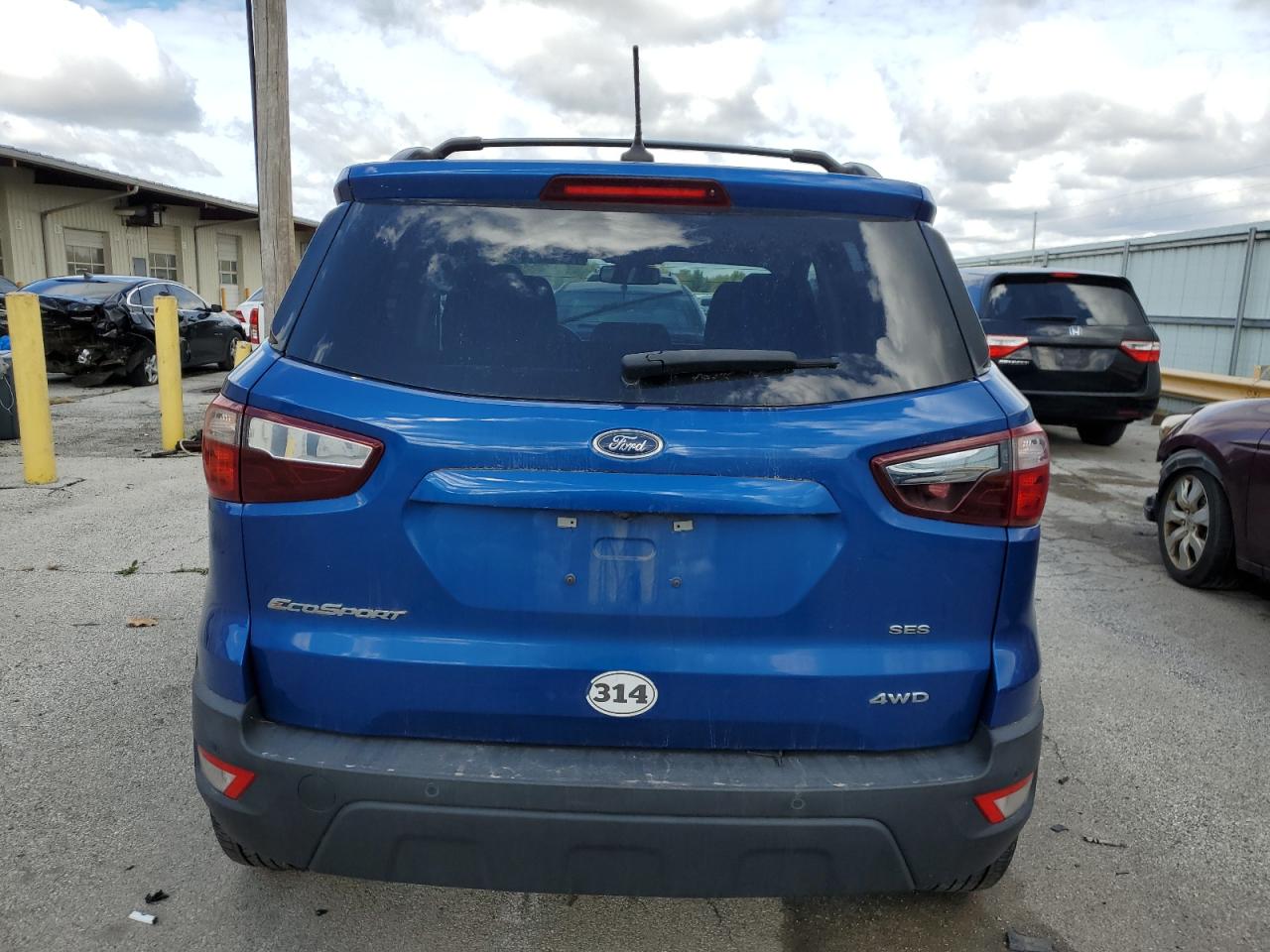 2018 Ford Ecosport Ses VIN: MAJ6P1CL5JC232083 Lot: 75299244