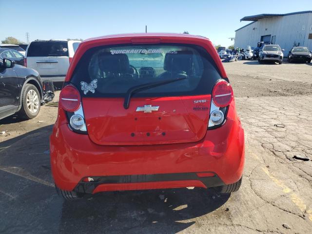  CHEVROLET SPARK 2014 Czerwony