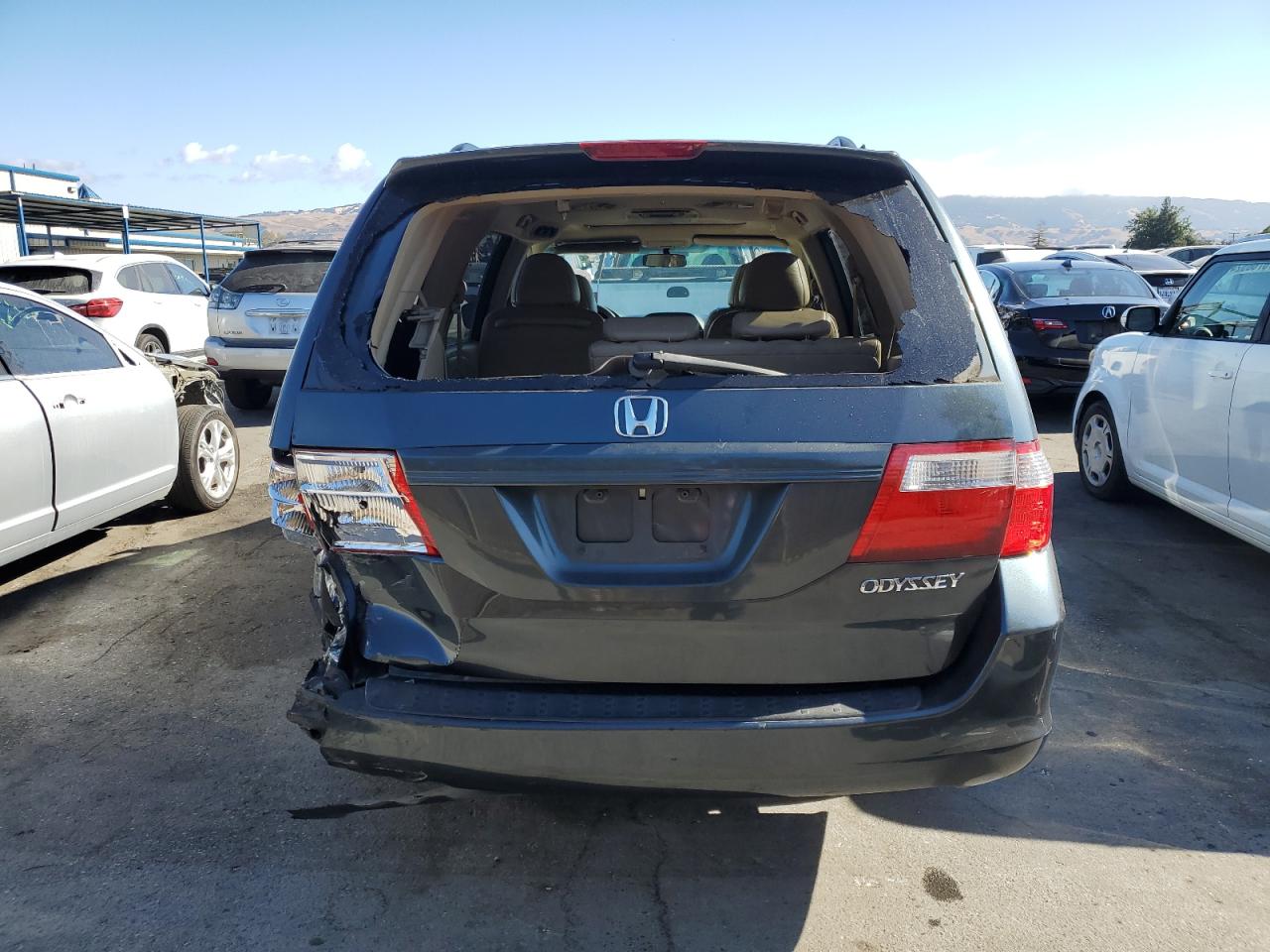 2005 Honda Odyssey Exl VIN: 5FNRL38775B108187 Lot: 76782224