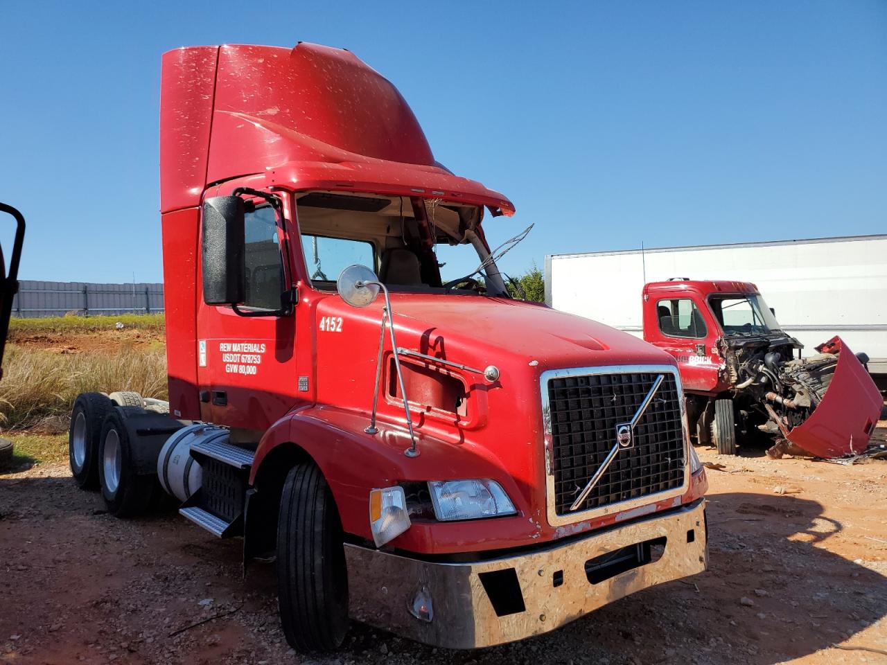 2014 Volvo Vn Vnm en Venta en Oklahoma City, OK - Rollover