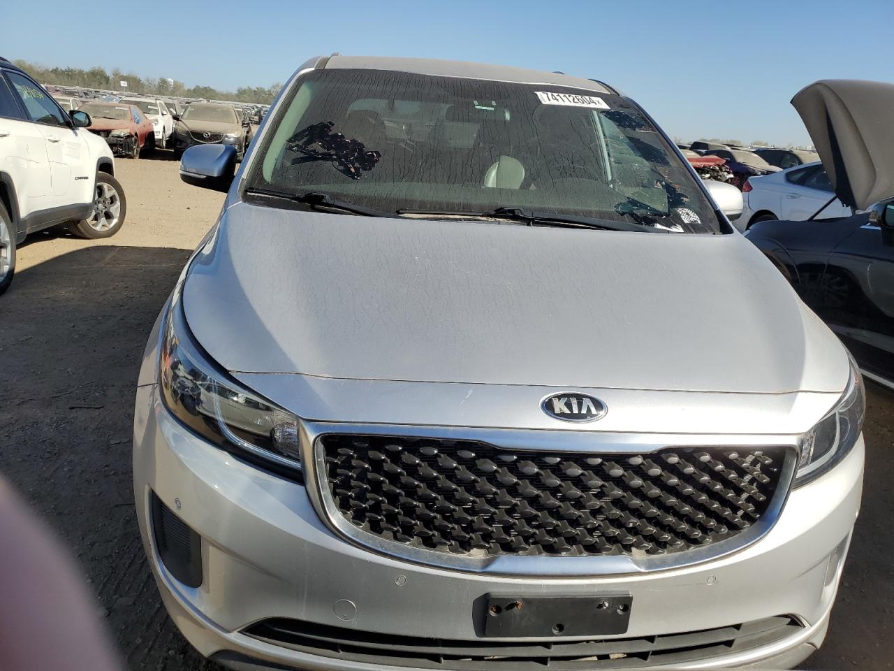 2017 Kia Sedona Lx VIN: KNDMB5C10H6243619 Lot: 74112604