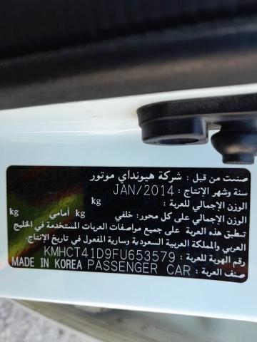 KMHCT41D9FU653579 - 2015 HYUNDAI ACCENT - #78316844