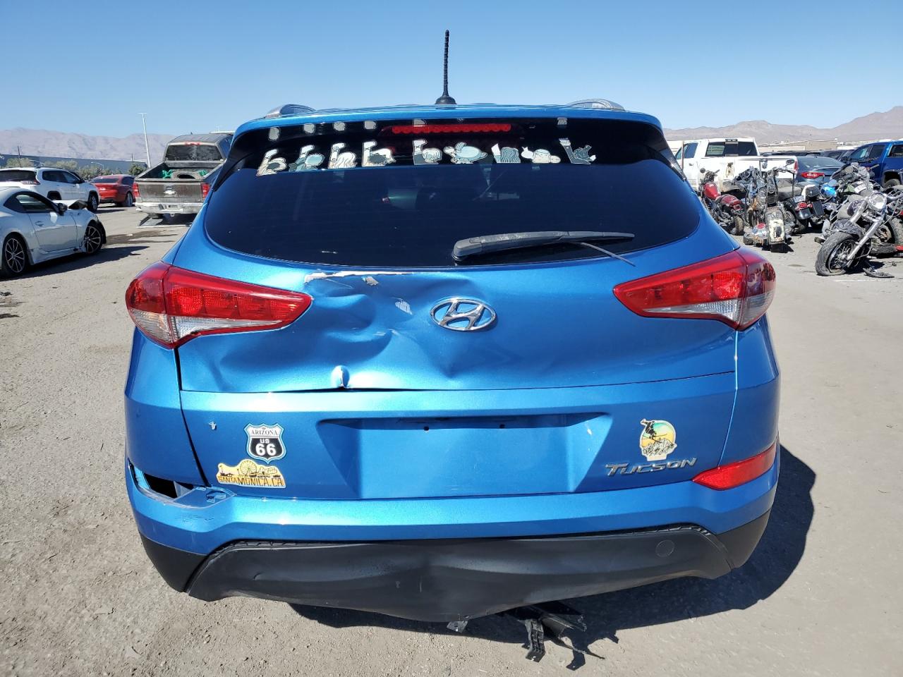 2017 Hyundai Tucson Limited VIN: KM8J33A47HU461100 Lot: 74947074