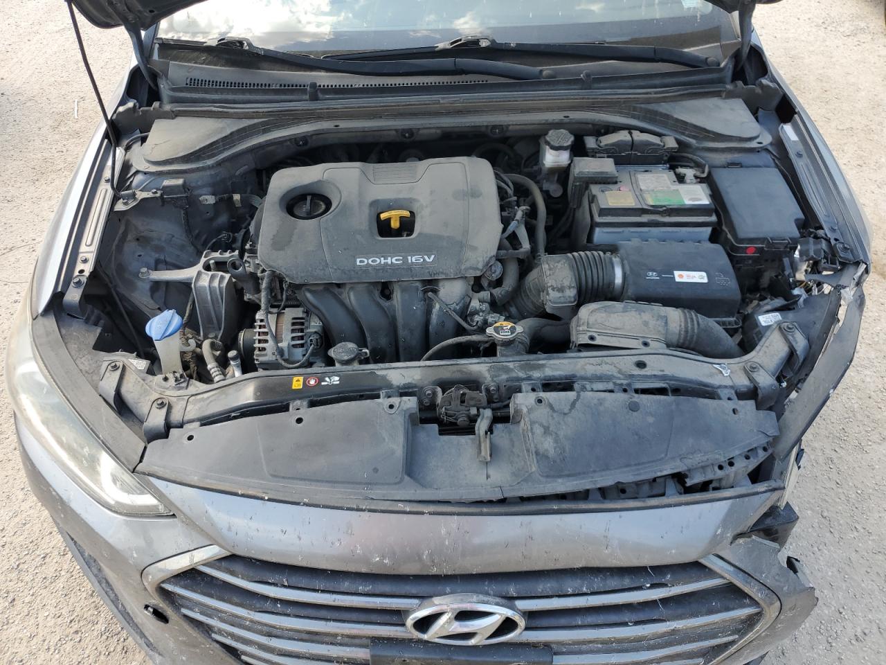 KMHD84LF8HU358206 2017 Hyundai Elantra Se