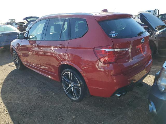  BMW X3 2016 Червоний