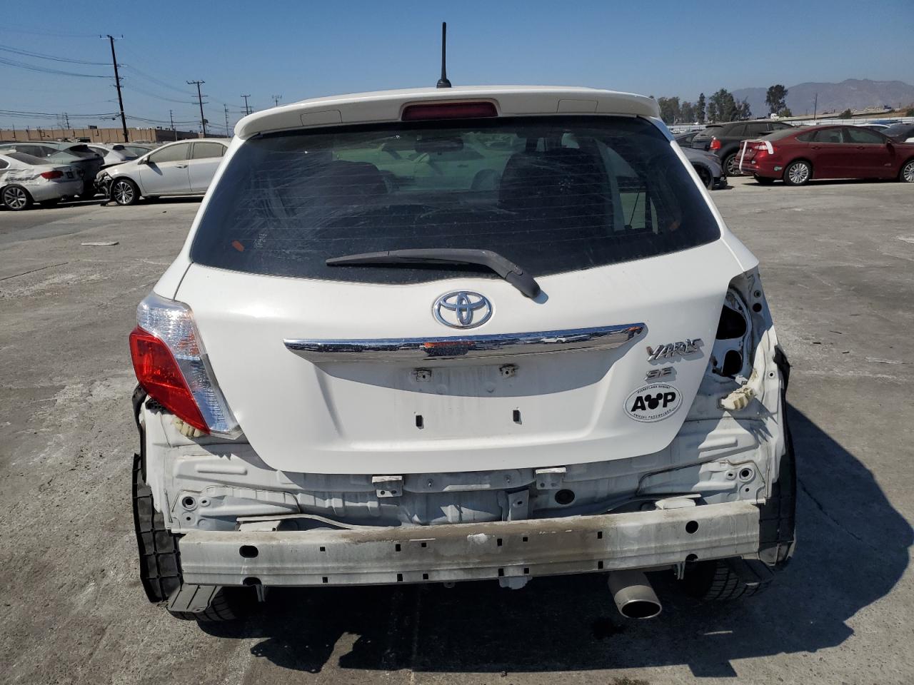 2012 Toyota Yaris VIN: JTDKTUD36CD536587 Lot: 75045694