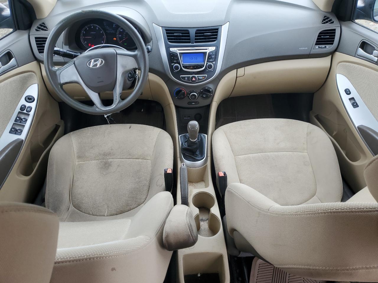 KMHCT4AE5DU563187 2013 Hyundai Accent Gls