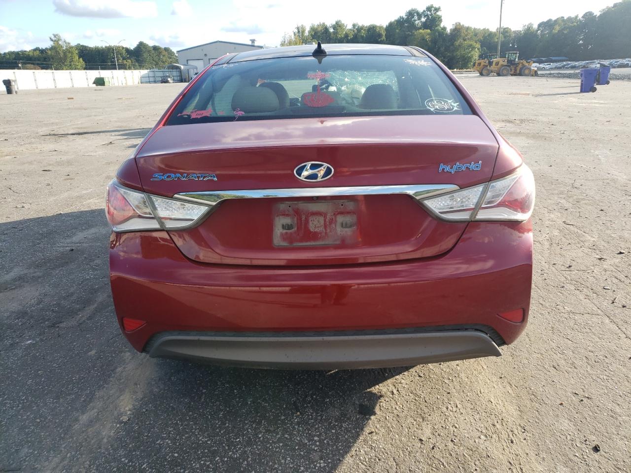 2012 Hyundai Sonata Hybrid VIN: KMHEC4A46CA026716 Lot: 74372114