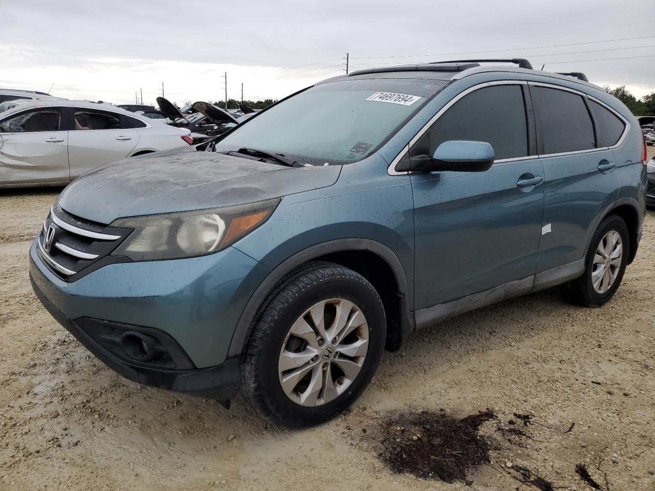 2HKRM3H78DH523208 2013 Honda Cr-V Exl