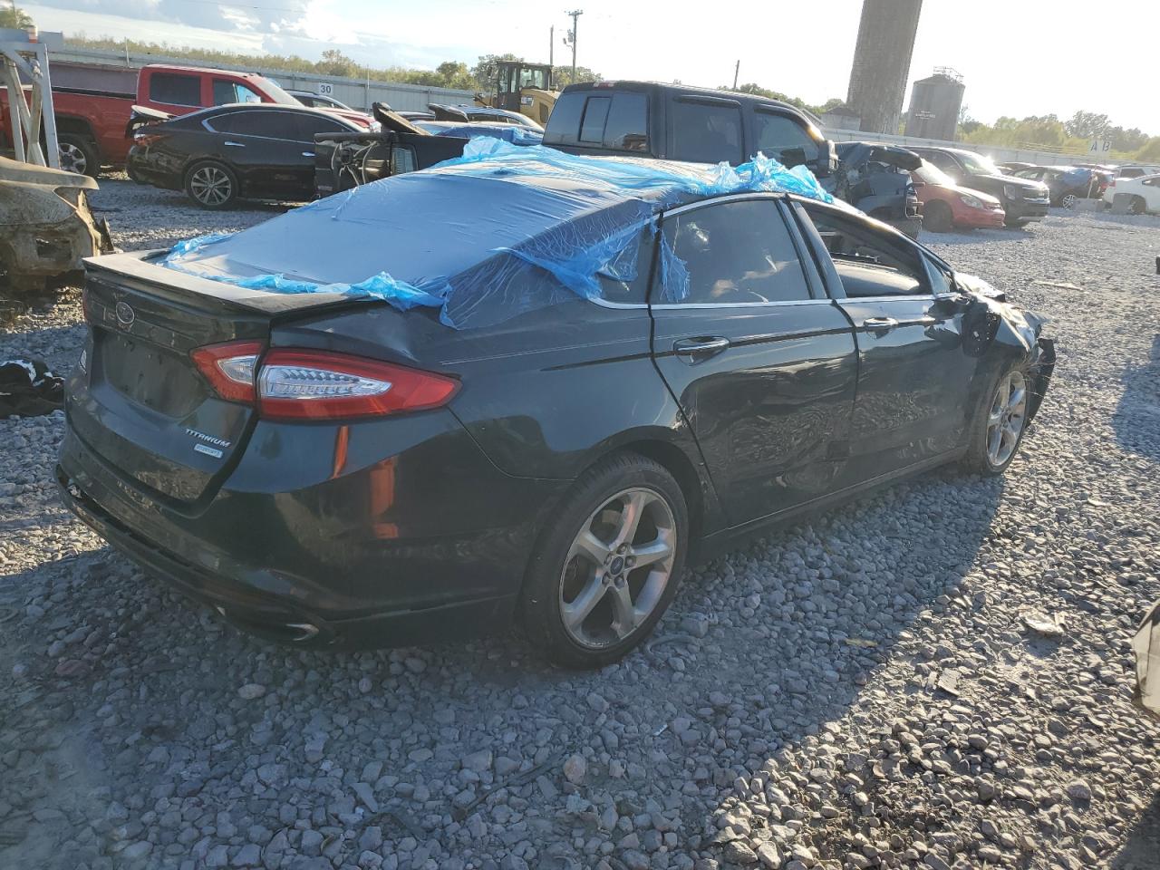 VIN 3FA6P0K90ER235397 2014 FORD FUSION no.3