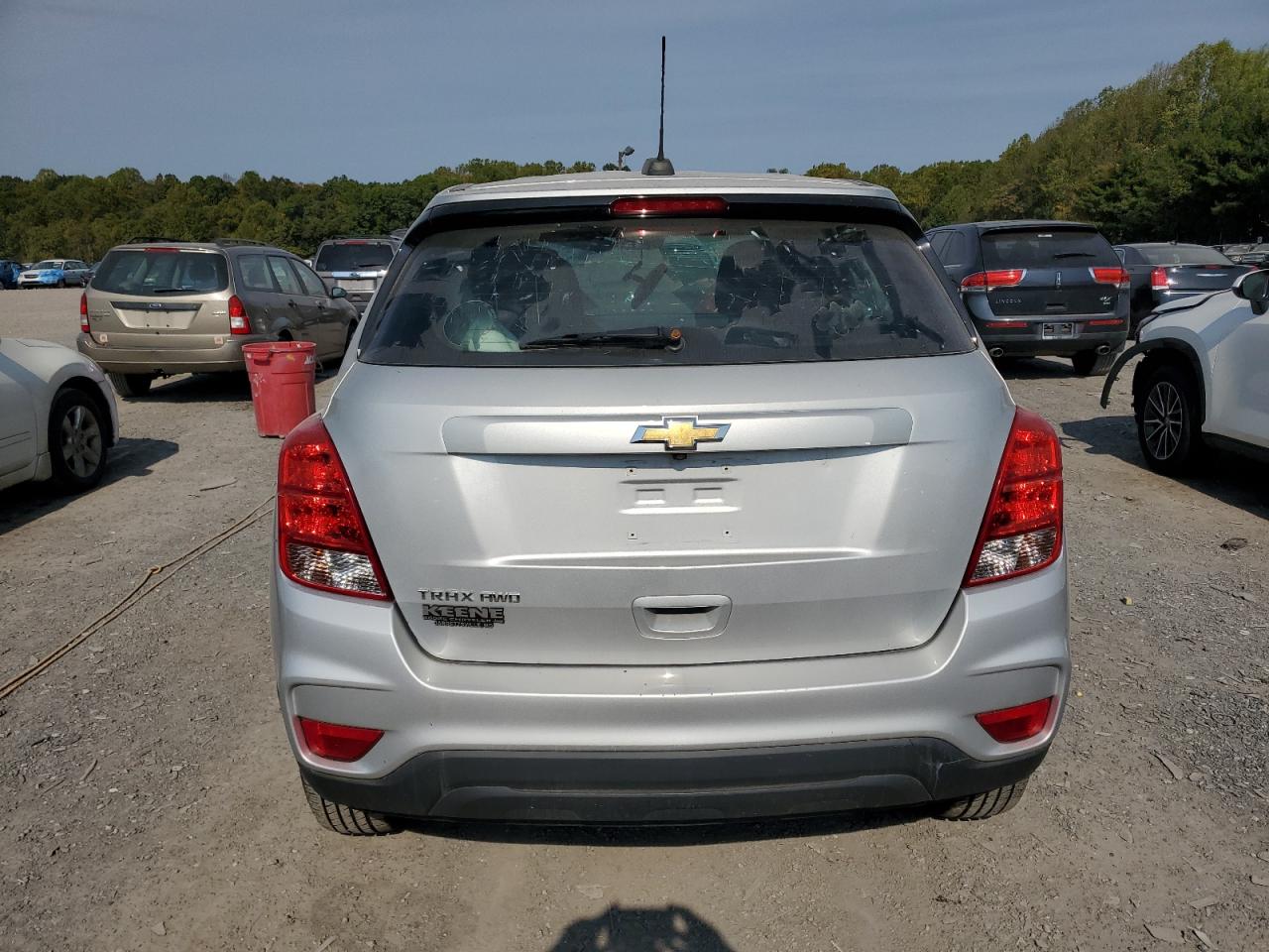 2017 Chevrolet Trax Ls VIN: 3GNCJNSB0HL212358 Lot: 75601294