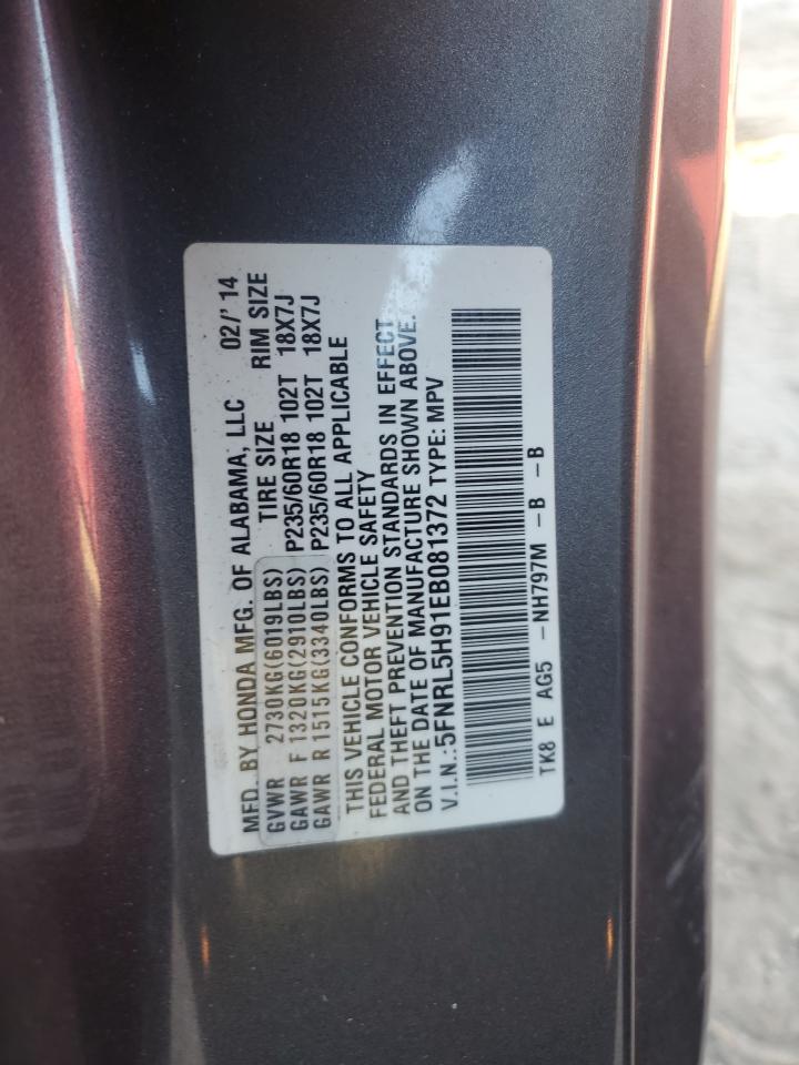 2014 Honda Odyssey - Image 12