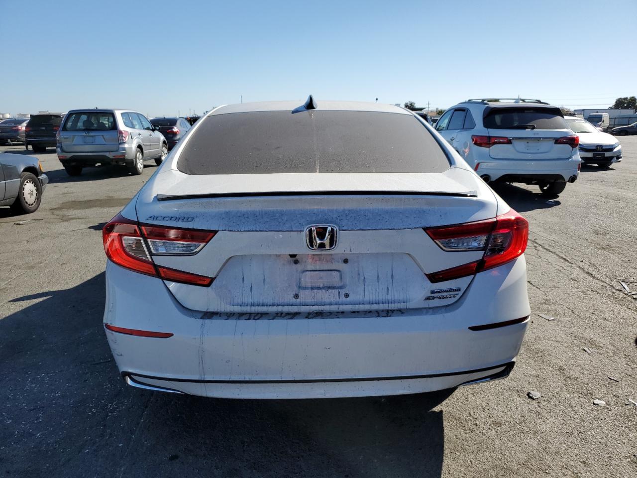 2022 Honda Accord VIN: XHGCV3F21NA037070 Lot: 76058364