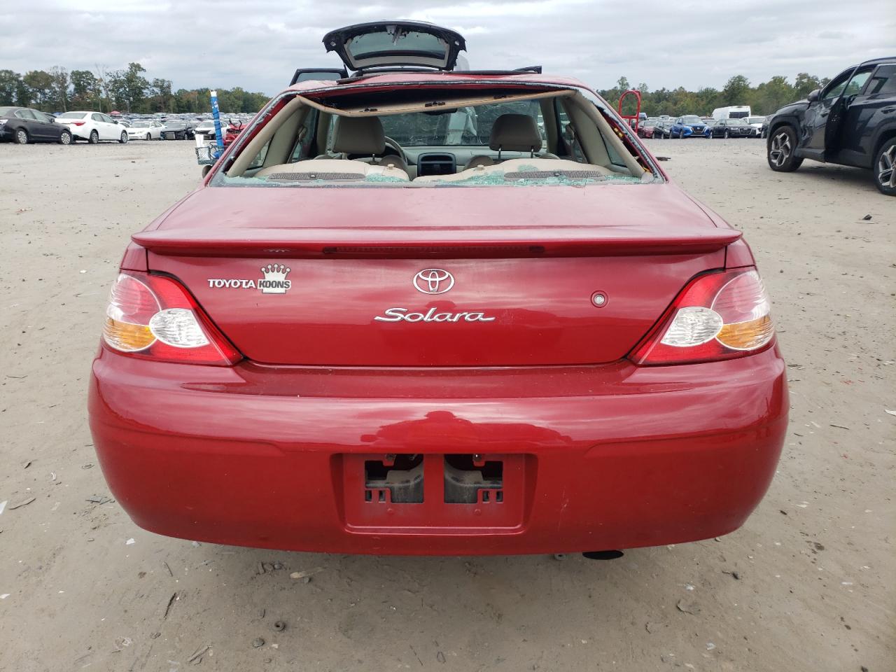 2002 Toyota Camry Solara Se VIN: 2T1CF28P42C601042 Lot: 74818624