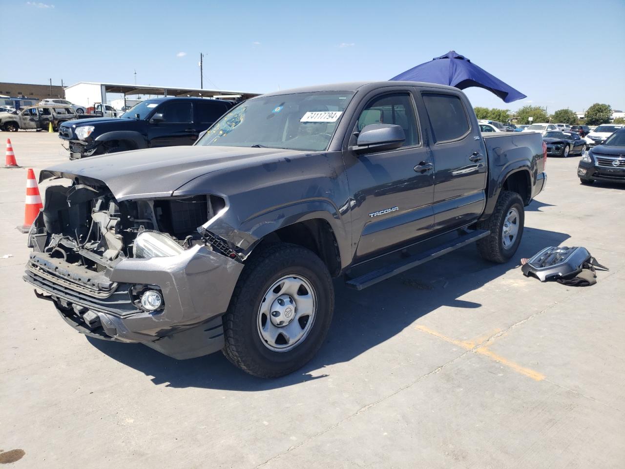 2016 Toyota Tacoma Double Cab VIN: 5TFAZ5CN0GX016781 Lot: 74117794