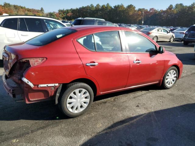 Sedans NISSAN VERSA 2012 Red