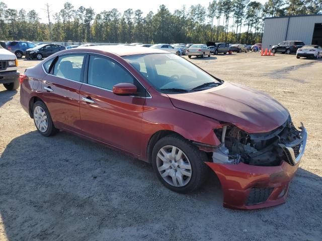  NISSAN SENTRA 2017 Czerwony